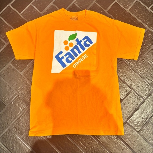 Coca Cola Other - Men’s Medium 2018 vintage inspired Fanta Orange T-Shirt by Cocoa Cola.
